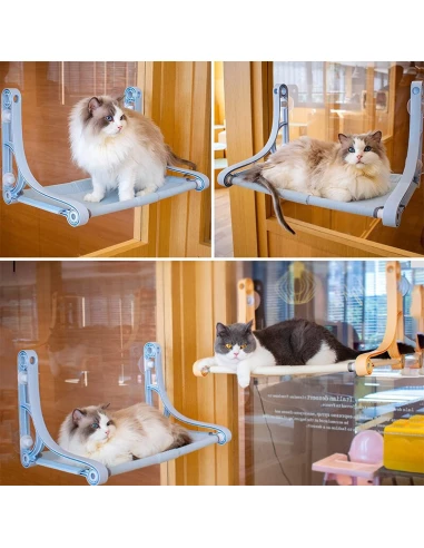 Hamac de fenêtre pour chat confortable  Au Bonheur Du Chat – Au bonheur du  chat - Boutique d'accessoires pour votre chat et pour vous